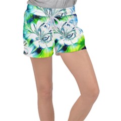 1lily Velour Lounge Shorts