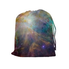 Colorful Galaxy Drawstring Pouch (xl) by ExtraAwesomeSauce