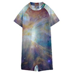 Colorful Galaxy Kids  Boyleg Half Suit Swimwear by ExtraAwesomeSauce