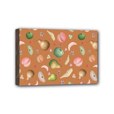 Watercolor Fruit Mini Canvas 6  X 4  (stretched) by SychEva