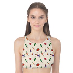 Vegetables Athletes Tank Bikini Top by SychEva