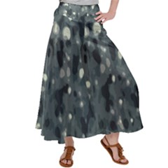 Abstract Texture Surface Print Satin Palazzo Pants by dflcprintsclothing