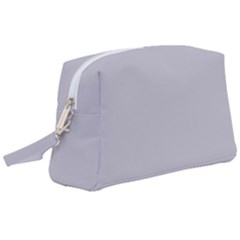 Cloudy Grey Wristlet Pouch Bag (large) by FabChoice