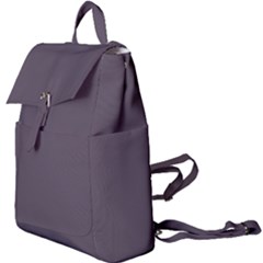 Graphite Grey Buckle Everyday Backpack by FabChoice