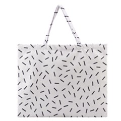 Rain  Zipper Large Tote Bag by Sobalvarro