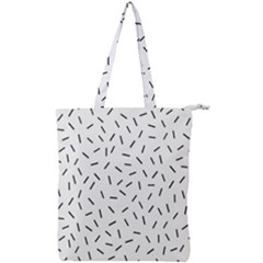 Rain  Double Zip Up Tote Bag by Sobalvarro