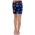 05141f08-637d-48fd-b985-cd72ed8157f3 Kids  Lightweight Velour Capri Yoga Leggings View4