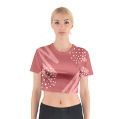 Terracota  Cotton Crop Top by Sobalvarro