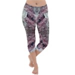 Pebbles Repeats IV Lightweight Velour Capri Yoga Leggings