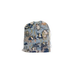 Famous Heroes Of The Kabuki Stage Played By Frogs  Drawstring Pouch (xs) by Sobalvarro