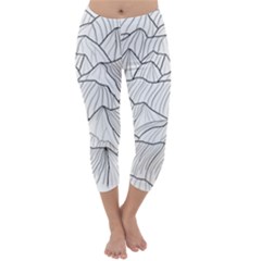 Mountains Capri Winter Leggings  by goljakoff
