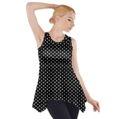 Stars On Black Ink Side Drop Tank Tunic by goljakoff