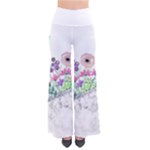 Minimal Silver Floral Marble A So Vintage Palazzo Pants