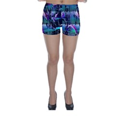 Technophile s Bane Skinny Shorts by MRNStudios