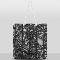 Demon Chrome Full Print Rope Handle Tote (large) by MRNStudios