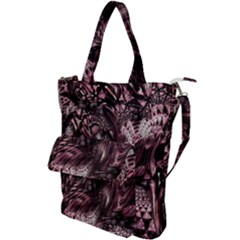 Geometric Abstraction Shoulder Tote Bag by MRNStudios
