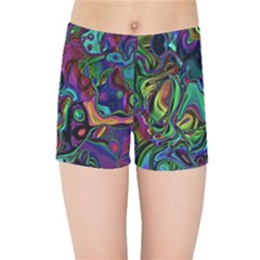 Brain Melt Kids  Sports Shorts by MRNStudios