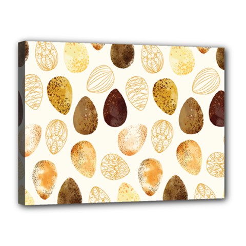 Golden Egg Easter Canvas 16  X 12  (stretched) by designsbymallika