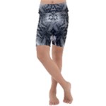 Boho Biohazard Kids  Lightweight Velour Cropped Yoga Leggings