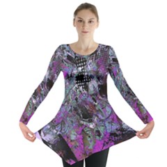 Lo-fi Hyperactivity Long Sleeve Tunic  by MRNStudios