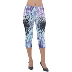 Expansion Lightweight Velour Capri Leggings  by MRNStudios