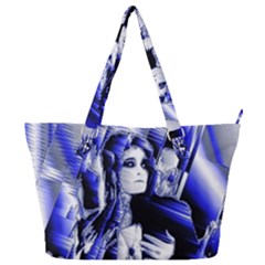 Glacial Speeds Full Print Shoulder Bag by MRNStudios