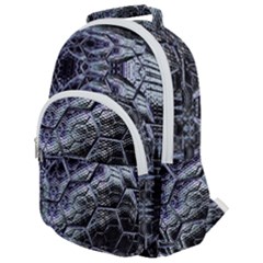 Circuits Rounded Multi Pocket Backpack by MRNStudios