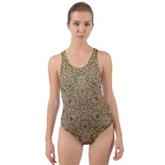 Pearls With A Beautiful Luster And A Star Of Pearls Cut-out Back One Piece Swimsuit by pepitasart