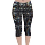 Power Up Velvet Capri Leggings 