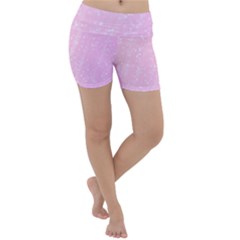 Jubilee Pink Lightweight Velour Yoga Shorts by PatternFactory