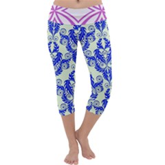 Great Vintage Pattern D Pattern 6-21-4 Capri Yoga Leggings by PatternFactory