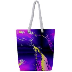 Garth Full Print Rope Handle Tote (small) by MRNStudios