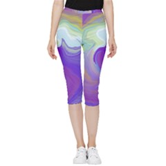 Good Vibrations Inside Out Lightweight Velour Capri Leggings  by kiernankallan