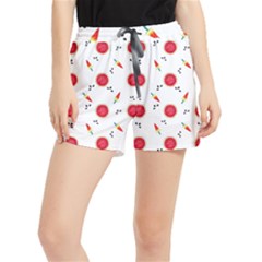 Slices Of Red And Juicy Watermelon Runner Shorts by SychEva
