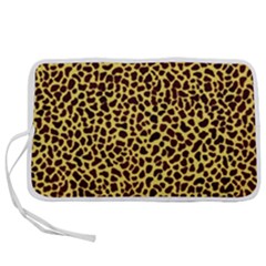 Fur-leopard 2 Pen Storage Case (l) by skindeep