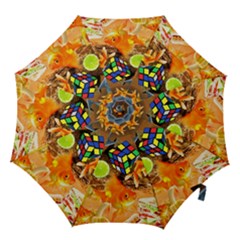 Through Space And Time 5 Hook Handle Umbrellas (medium) by impacteesstreetwearcollage