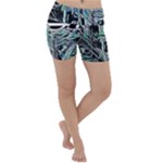 Robotic Endocrine System Lightweight Velour Yoga Shorts