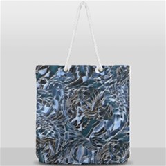 Touchy Full Print Rope Handle Tote (large) by MRNStudios
