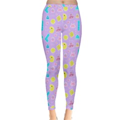Arcade Dreams Lilac Inside Out Leggings