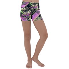 Paintball Nasty Kids  Lightweight Velour Yoga Shorts by MRNStudios