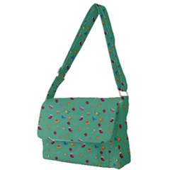 Christmas Elements For The Holiday Full Print Messenger Bag (s) by SychEva