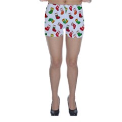 Christmas Socks  Skinny Shorts by SychEva