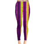 Warped Stripy Dots Leggings 