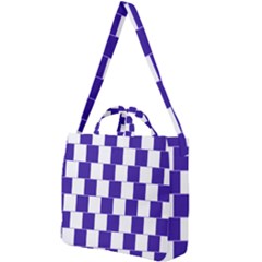Illusion Blocks Square Shoulder Tote Bag by Sparkle