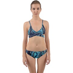 Strange Glow Wrap Around Bikini Set by MRNStudios