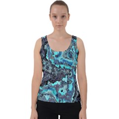 Strange Glow Velvet Tank Top by MRNStudios