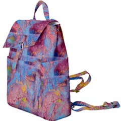 Abstract Marbling Art Print Buckle Everyday Backpack