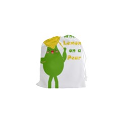 Lemon Over Pear Drawstring Pouch (xs) by LemonPear