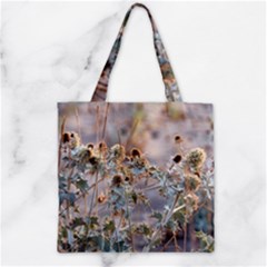 Spikes On The Sun Zipper Grocery Tote Bag by DimitriosArt