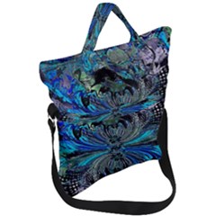 Steamroller Fold Over Handle Tote Bag by MRNStudios